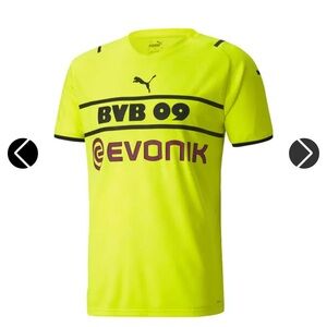 Borussia Dortmund BVB Cup Team Drycell Women’s Jersey Size Large Puma NWT